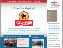 Tablet Screenshot of hvhonorflight.com